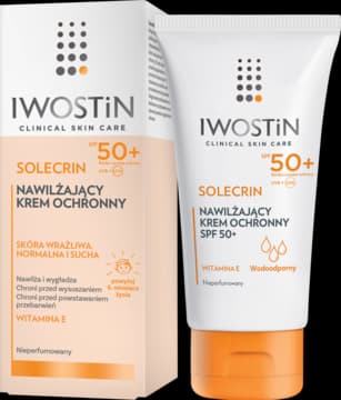 Solecrin krem do twarzy, ochronny, SPF 50+, nawilżający