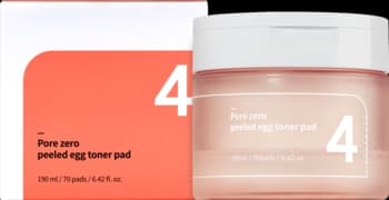 No.4 Pore Zero Peeled Egg Toner Pad (70 pads)