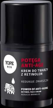 Men Potęga Anti-Age krem do twarzy z retinolem, przeciwzmarszczkowy