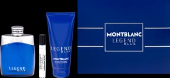 Legend Blue zestaw dla mężczyzn, woda perfumowana i + żel pod prysznic