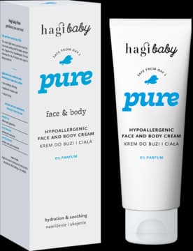 Baby Pure krem do twarzy i ciała, hipoalergiczny, od 1.dnia życia