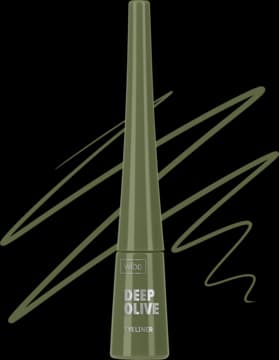 Deep Olive eyeliner w płynie, Oliwkowy