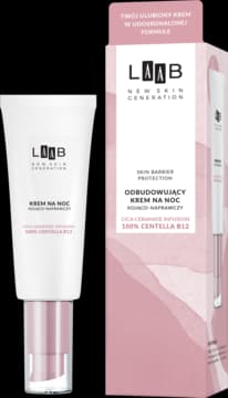 LAAB Skin Barrier Protection krem do twarzy, odbudowujący, kojąco-naprawczy, na noc