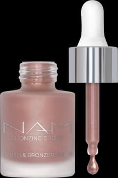 Blonzing Drops bronzer - róż do twarzy, w płynie, rozświetlający, nr 2