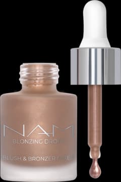 Blonzing Drops bronzer - róż do twarzy, w płynie, rozświetlający, nr 1