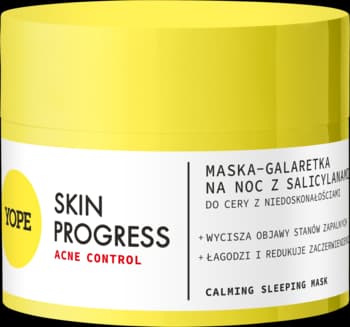 Skin Progress maska-galaretka do twarzy z salicylanami, na noc