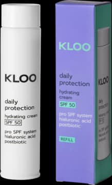 Daily Protection krem do twarzy, ultra lekki, SPF 50, refill