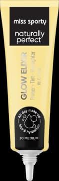 Naturally Perfect Glow Elixir tint do twarzy z peptydami i witaminą C, 3w1, nawilżająco-rozświetlający, nr 20 Light