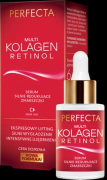 Multi Kolagen Retinol serum do twarzy, silnie redukujące zmarszczki