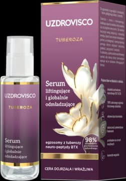 Tuberoza serum do twarzy, liftingujące i globalnie odmładzające