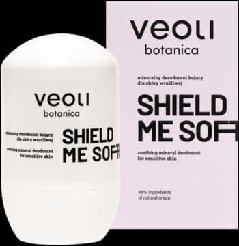 Shield Me Softly dezodorant w kulce, mineralny, kojący dla skóry wrażliwej