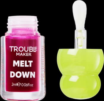 Melt Down olejek do ust z witaminą E i olejem jojoba, Tipping Point Purple