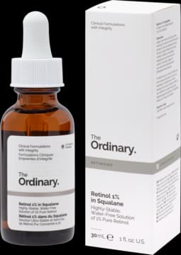 serum do twarzy, odmładzające, Retinol 1% w Skwalanie