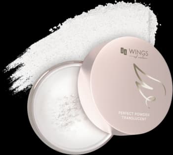 Trust Your Wings puder do twarzy, sypki, Transparentny