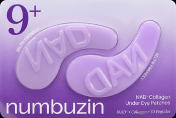 No.9 NAD+ Collagen płatki pod oczy, liftingujące