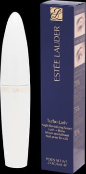Lauder Turbo Lash Night Revitalizing Serum Lash + Brow serum na noc tusz do rzęs do brwi i rzęs