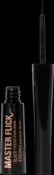 Makeup Revolution Master Flick Dip Eyeliner w Płynie Black