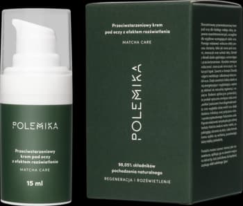 Matcha Care _Daily krem pod oczy, przeciwstarzeniowy z efektem rozświetlenia