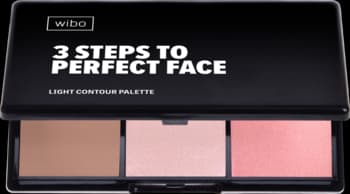 3 Steps to Perfect Face paleta do konturowania twarzy, zestaw Light
