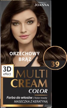 Multi Cream Color farba do włosów, nr 39 Orzechowy Brąz