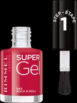 Super Gel lakier do paznokci, nr 042 Rock 'n' roll