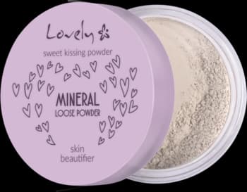 Mineral puder do twarzy, silnie matujący fikser mineralny, Transparentny