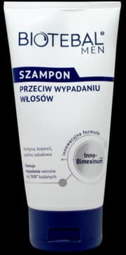 Men szampon do włosów, przeciw wypadaniu włosów