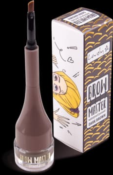 Brow Master pomada do brwi, wodoodporna, z aplikatorem, Dark Brown