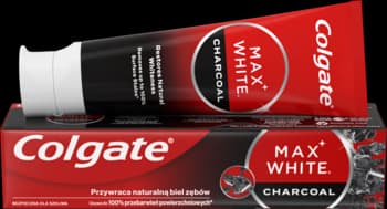 Max White Charcoal pasta do zębów z węglem aktywnym, wybielająca