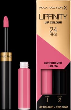Lipfinity pomadka do ust, w płynie, dwufazowa, nr 22 Forever Lolita