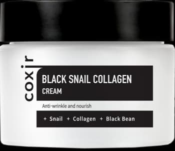 Black Snail Collagen krem do twarzy ze śluzem ślimaka, odżywczy, przeciwstarzeniowy, na dzień i na noc