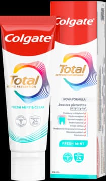 Total pasta do zębów, multiochronna z fluorem Fresh Mint