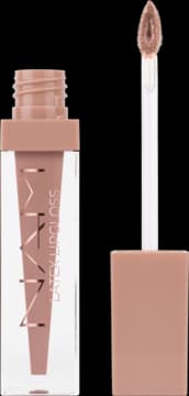 Latex błyszczyk do ust, z lustrzanym wykończeniem, nr 1 Rose Nude