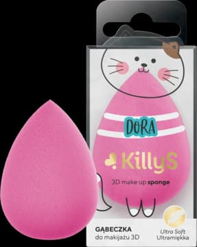 gąbka do makijażu, 3D, kot Dora