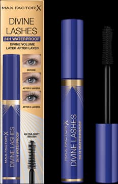 Divine Lashes Waterproof Mascara 001 Black