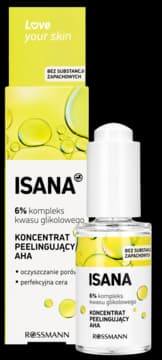 Love Your Skin koncentrat peelingujący z kwasami AHA, 6% kwasem glikolowym