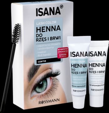 Lash Color henna do rzęs i brwi, Czarna