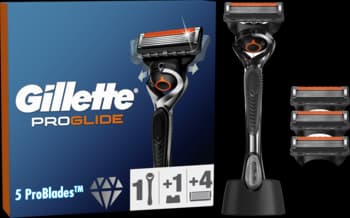 ProGlide maszynka do golenia, dla mężczyzn, 1 rączka + 4 wkłady + stojak, 5 ostrzowa