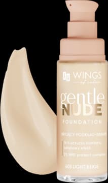 Gentle Nude podkład do twarzy, kryjący, 403 Light Beige