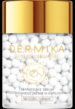 Luxury Ceramides serum do twarzy, ceramidowe, przeciwzmarszczkowe, w kapsułkach, dzień/noc