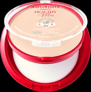 Healthy Mix Clean puder do twarzy, matujący, nr 01 Ivory