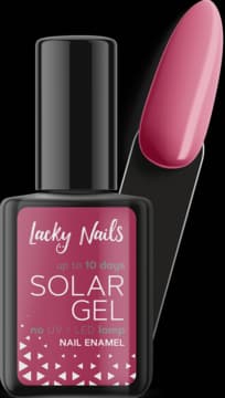 Solar Gel lakier do paznokci, nr 09 Fushia