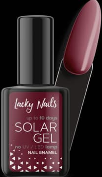 Solar Gel lakier do paznokci, nr 14 Merlot