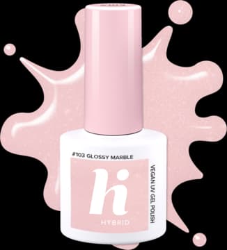 lakier hybrydowy, #103 Glossy Marble