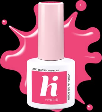 lakier hybrydowy, #117 Blossom Neon