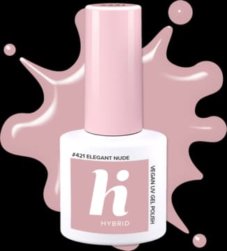 lakier hybrydowy, #421 Elegant Nude