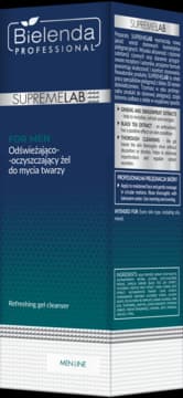 SupremeLab Men Line żel do mycia twarzy odświeżająco-oczyszczający