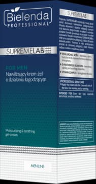 SupremeLab Men Line krem-żel do twarzy, nawilżający, łagodzący
