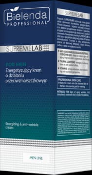 SupremeLab Men Line krem do twarzy, energetyzujący, przeciwzmarszczkowy