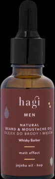 Men Whisky Barber olejek do brody i wąsów, naturalny